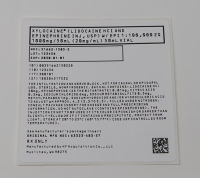 51662 1505 2 POUCH LABELING